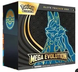 Pokemon Mega Evolution Elite Trainer Box Lucario ETB PRESALE Expected 9/29 - Image 1