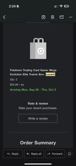 Pokemon Mega Evolution Elite Trainer Box Lucario ETB PRESALE Expected 9/29 - Image 2