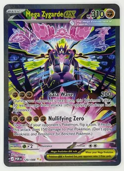 Mega Zygarde ex Special Illustration Rare 120/088 Pokemon Perfect Order - Image 1