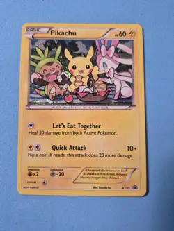 2016 Pokemon Xy Black Star Promo Pikachu-Holo #xy95 - Image 1