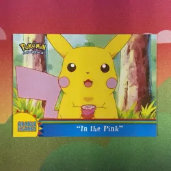 Pokemon Topps Orange Islands in the Pink #OR5 Non-Holo Blue Logo - Image 1