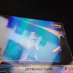 Mewtwo Strikes Topps Pokemon The First Movie Foil #21 Introductions - Image 3