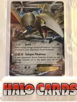 PACK FRESH Skarmory EX ULTRA RARE 80/146 XY Base Set pokemon TCG Holo 2014 G - Image 1