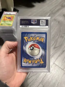 Pokemon 1999 Fossil Mr. Fuji #58 PSA 9 - Image 2