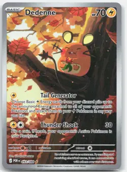 Dedenne 093/088 Holo Illustration Rare Perfect Order Pokemon Holo Near Mint - Image 1
