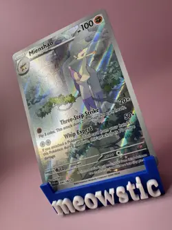 Mienshao 200/182 SV04: Pokemon Paradox Rift Holo Illustration Rare NM/M - Image 3