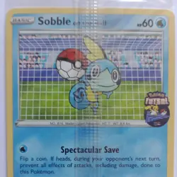 Sobble on the Ball Futsal New and Sealed Pokemon TCG 005/005 MINT condition - Image 2
