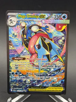 Pokemon ME04: Chaos Rising #116 / 086 Mega Greninja ex SIR - Image 1