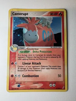 Camerupt [Holo Rare] Crystal Guardians #003/100 Stage 1 HP 80 ENG - Image 1