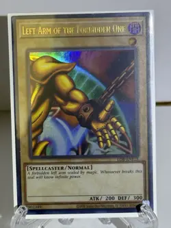 Konami Yu-Gi-Oh 25th Anniversary Left Arm Forbidden One LOB-EN123 NM /M - Image 1