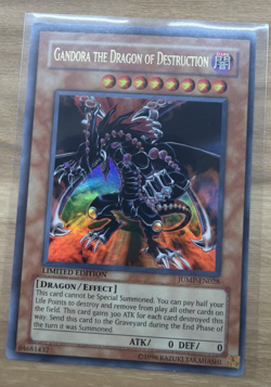 Gandora the Dragon of Destruction JUMP-EN028 Shonen Jump Promo Yu Gi Oh MINT - Image 1