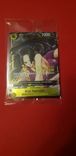 Boa Hancock Winner Promo P-115 Sealed OP15 Release Event Winner One Piece - Image 1