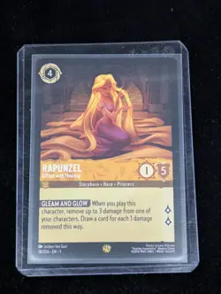 Qty. 1 Disney Lorcana TCG Rapunzel Gifted w Healing, 18/204, The First Chapter - Image 3
