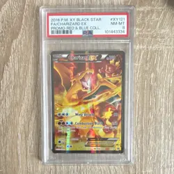 Charizard EX XY121 PSA 8 Holo Promo 2016 Pokemon TCG XY Black Star Promos - Image 1