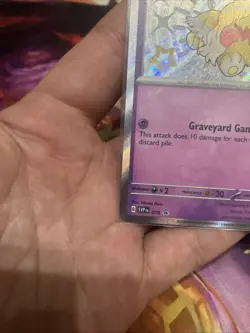Greavard - SVP 070 - Paldean Fates Black Star Promo - Baby Shiny Pokemon TCG NM - Image 3