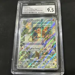 2023 Pokemon Charmander Obsidian Flames ETB Black Star Promo #44 CGC 9.5 - Image 2
