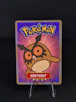 Hoothoot Vintage Pokemon Betty Crocker Fruit Roll Up Promo Card 2000 - Image 1