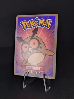 Hoothoot Vintage Pokemon Betty Crocker Fruit Roll Up Promo Card 2000 - Image 3