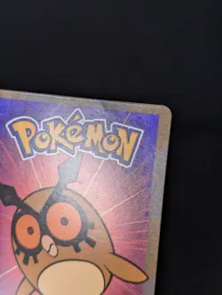 Hoothoot Vintage Pokemon Betty Crocker Fruit Roll Up Promo Card 2000 - Image 5