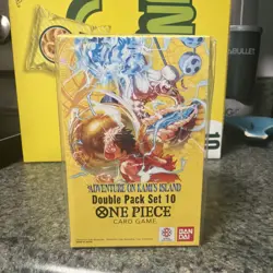 adventure on Kami's Island double pack sealed one piece card game - Image 1