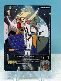 Gundam Card Game Phantom Aria Loran Cehack Alt Art Rare GD04-097 - Image 1