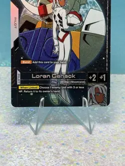 Gundam Card Game Phantom Aria Loran Cehack Alt Art Rare GD04-097 - Image 5