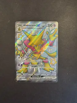 NM ✨Shiny ✨ Alakazam ex - 215/091 - Paldean Fates - Ultra Rare Pokemon - Image 1