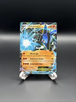 Lucario EX 54/111 XY - Furious Fists Holo - Image 1