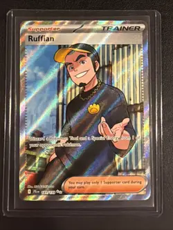 Pokemon Card Ruffian 181/159 Full Art Trainer Journey Together Near Mint - Image 1