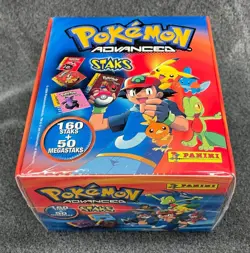 RARE Panini 2003 Pokemon Advanced Staks Display Booster Box Factory Sealed - Image 1