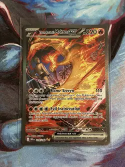Team Rocket's Moltres ex 229/182 Sv10: Destined Rivals Holo - Image 1