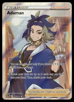 Adaman 181/189 Ultra Rare Astral Radiance Pokemon Holo NM - Image 1