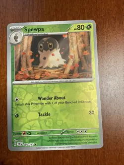 Spewpa 006/191 Surging Sparks Reverse Holo Pokemon TCG Card - Image 1