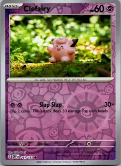 Clefairy Reverse c1 Holo Common SV03: Obsidian Flames 081/197 NM - Image 1