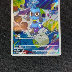 Riolu 215/198 SV Scarlet & Violet Illustration Rare Pokemon TCG 2023 - Image 3
