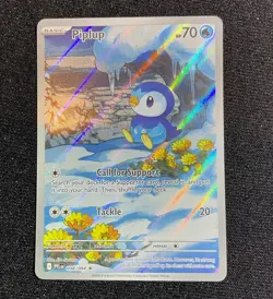 Piplup 098/094 ME Phantasmal Flames Illustration Rare Pokemon TCG 2025 - Image 1