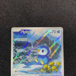 Piplup 098/094 ME Phantasmal Flames Illustration Rare Pokemon TCG 2025 - Image 2
