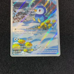 Piplup 098/094 ME Phantasmal Flames Illustration Rare Pokemon TCG 2025 - Image 3