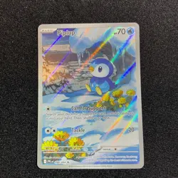 Piplup 098/094 ME Phantasmal Flames Illustration Rare Pokemon TCG 2025 - Image 4