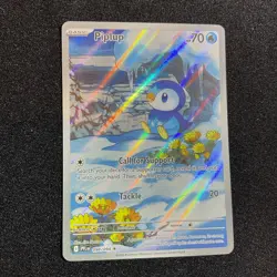 Piplup 098/094 ME Phantasmal Flames Illustration Rare Pokemon TCG 2025 - Image 5