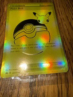 Pokemon TCG SWSH Promo Poke Ball Trainer Holo SWSH146 English Pikachu (Sealed) - Image 2