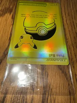 Pokemon TCG SWSH Promo Poke Ball Trainer Holo SWSH146 English Pikachu (Sealed) - Image 3