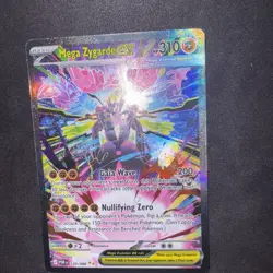 Mega Zygarde EX 120/088 310 HP Full Art Holo Rare POR kantaro English - Image 1