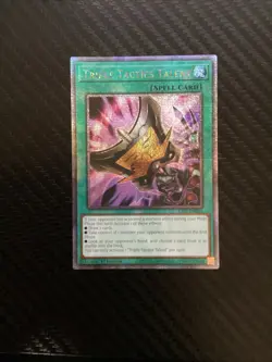 Triple Tactics Talent (Quarter Century Secret Rare) RA01-EN063 25th Anniversary - Image 1