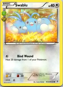 Swablu RC23/RC32 Common Generations Pokemon Lightly Played - Image 1