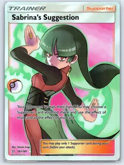 Sabrina's Suggestion (Full Art) Ultra Rare SM - Team Up 181/181 NM - Image 1
