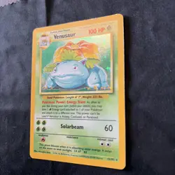 Venusaur 015/102 Base Set Holo Original - Image 3