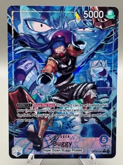 Buggy (041) (Alternate Art) OP16-041 The Time of Battle Foil - Image 1