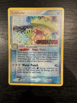 The Pokemon Company Ludicolo 19/107 Deoxys Reverse Holo Rare Eng 100 HP 2005 - Image 1
