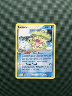 Pokemon TCG Ludicolo 19/107 EX Deoxys Regular Rare LP-MP Condition - Image 1